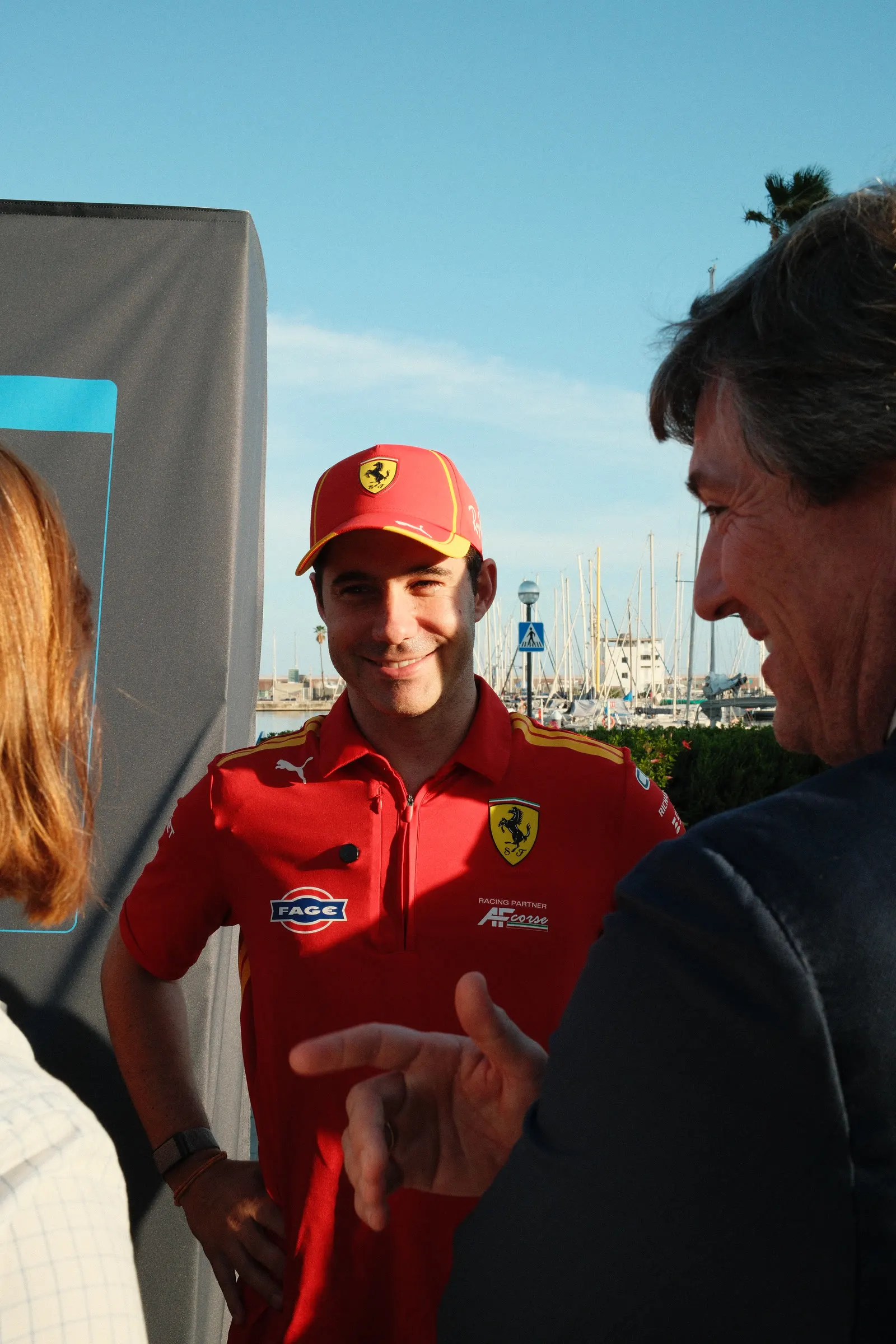 Miguel Molina, piloto de Ferrari